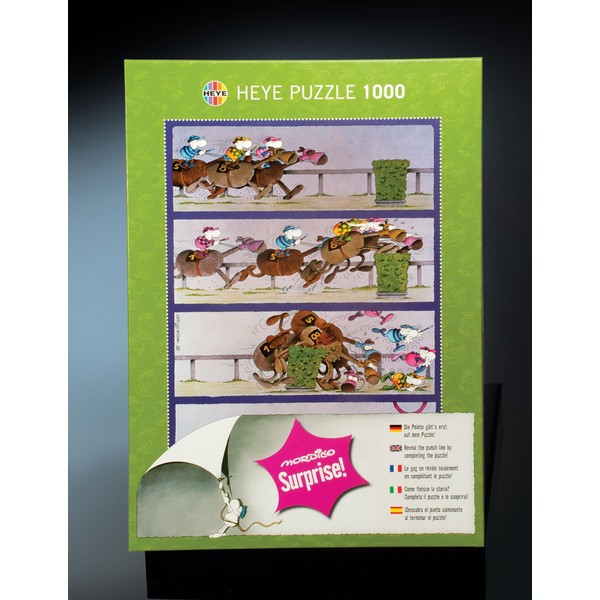 HEYE Puzzle 29173 Mordillo : Surprise! Horses (1000 pieces)