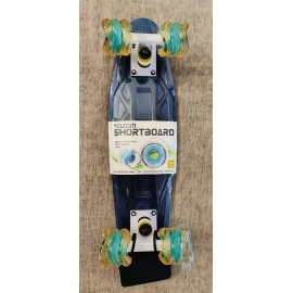 Shark Wheel Kazam Kids Shortboard Skateboard with 60mm 78A Jr Shark Wheel