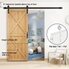 Signstek Barn Door Hardware Kit for Sliding Door, 8 FT