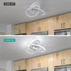 LED Ceiling Light, White, 30 W, 3300 lm, LED Ceiling