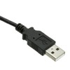 CableWholesale Black USB Type A Male to 4 Pin Mini-B