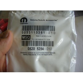 Mopar GENUINE MOPAR 05205254 POWER STEERING HOSE O RING SINGLE BULK PACKED