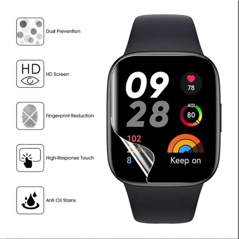 nvskvd Screen Protector for CMF by Nothing Watch Pro, Pack