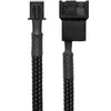 CRJ Mini 2-Pin Fan Adapter Cables (2-Pack) - 4-inch (10cm),