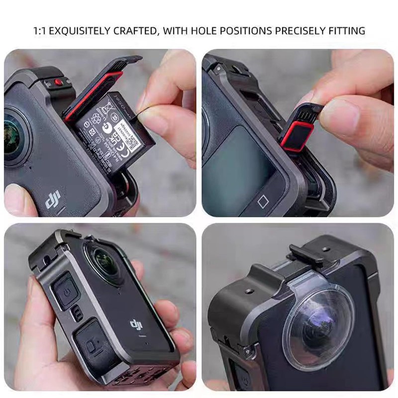 Honbobo Protective Frame for DJI Osmo 360 Metal Extension Cage