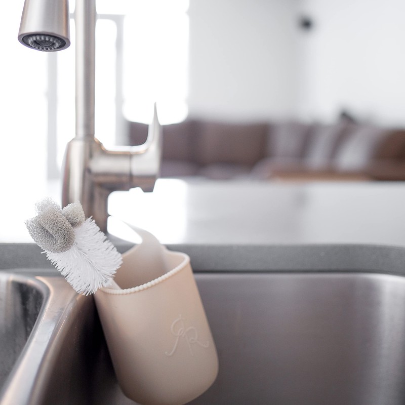 (Taupe) - Ryan & Rose Cutie Holder Universal Stroller Cup