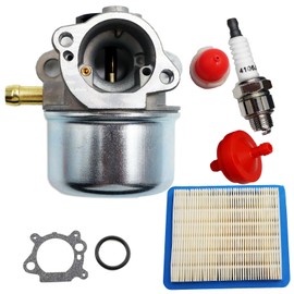 LIZAPUS Carburetor Compatible with Briggs & Stratton 875 Series 190cc 8.75ft-lbs Torque Engine 694202 693909 692648 499617 790120 6.75 Hp Troy Bilt Craftsman 917.388853 Replacement Carb Kit
