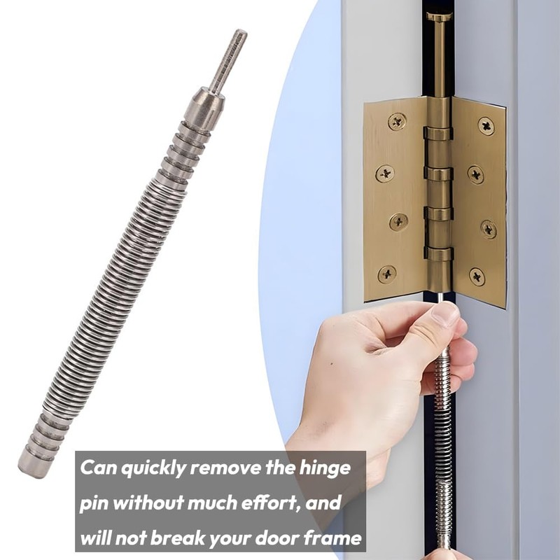 Saipe 2pcs Dual Head Nail Setter and Hinge Pin Remover