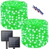 Solar String Lights Outdoor, 2-Pack 80FT 200 LED Solar Christmas