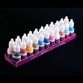 City Nails Kit Para Decoracion Mano Alzada 22 Pzs , City Nails