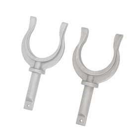 AOWINHIT 2 Pack Aluminum Side Mount Rowlock Oarlock Sockets for Boats Portable Marine Rowing Equipment, Yachting Gear, Watercraft Fishing Rod Bracket Accessories,Boat/Yacht Parts
