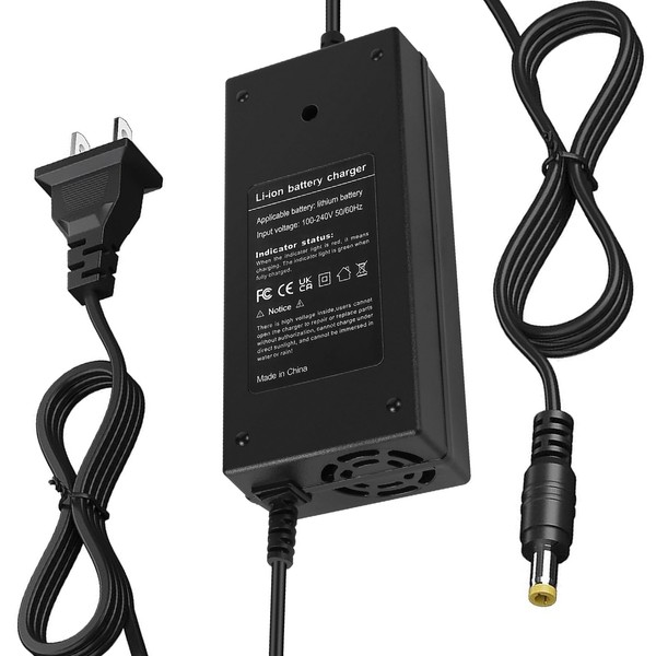 54.6V 3A Charger 5.5 * 2.1mm Plug for Rad Power,