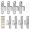 Rasugarlary 4 Set Heavy Duty Gate Hinges, Wall Mount Gate
