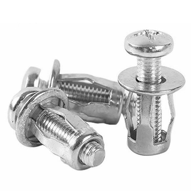 EMVANV 20 PCs Hollow Door Anchors,Hollow Metal Cavity Fixing Hollow
