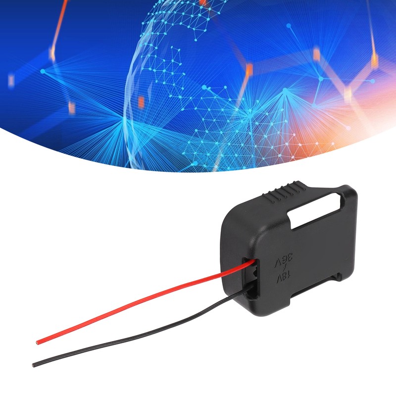 Battery Dock Power Connector Stable Portable Battery Base Adapter for