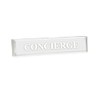 Concierge 2" x 8" Frosted Acrylic - Office Desk Accessories