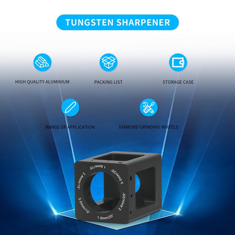 Tungsten Sharpener, Aluminum Tungsten Needles Grinder, Tungsten Needles Grinder, Welding