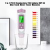 Areyourshop 7 in 1 PH Meter Blue Tooth, EC Conductivity