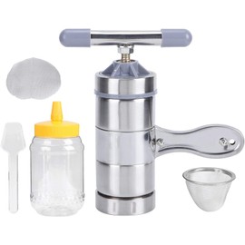 Prensa de Miel de Acero Inoxidable Mini Extractor de Miel portátil Manual de Mano Prensa de Miel Suministros de Apicultura