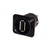 Neutrik Neutrik USB Receptacle NAUSB-W-B