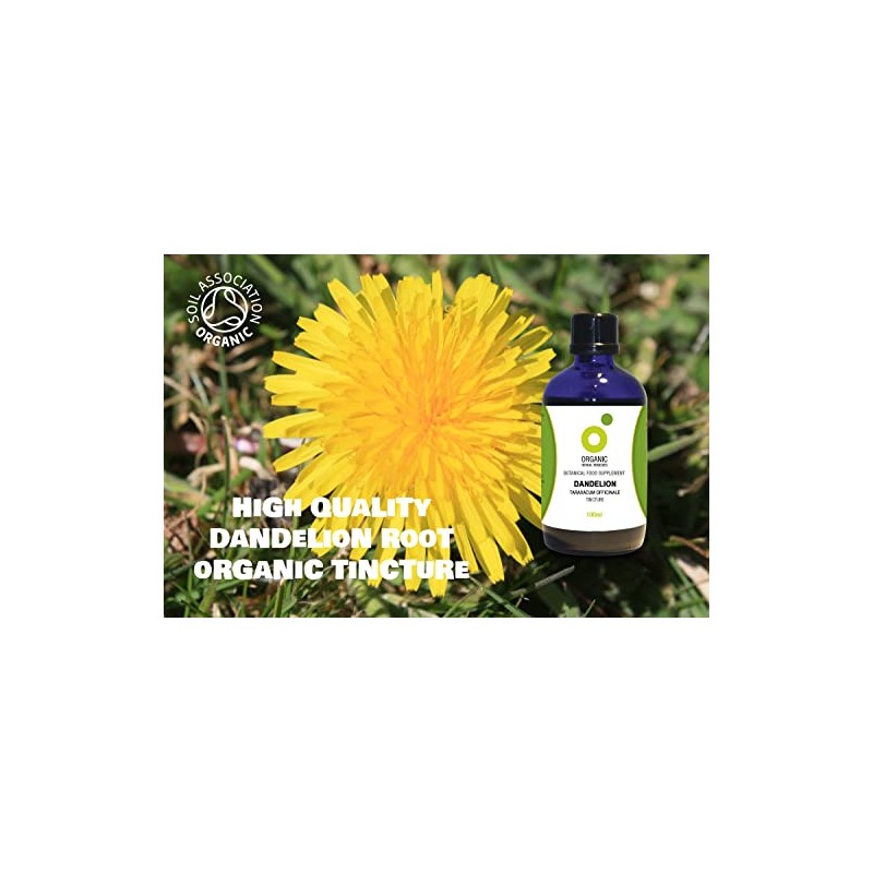Organic Herbal Remedies, Dandelion Tincture, 100ml