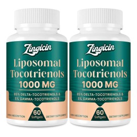Zingicin Vitamina E Tocotrienoles 1000mg 120 Cápsulas