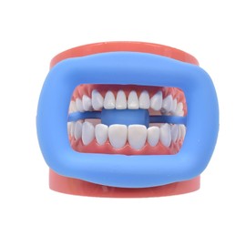 3Pcs Dental Cheek Retrator, Teeth Whitening Lip Retractor, Silicone Mouth Openner, Reusable Oral Retractors,Dental Mouth Props Gags (Blue)