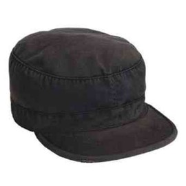 Rothco Vintage Black Fatigue Cap (XL)