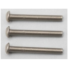 Yokomo ZC-BH325TA M3 x 25 mm BHS Screw, 3 Pieces, Titanium Hexagonal Hole