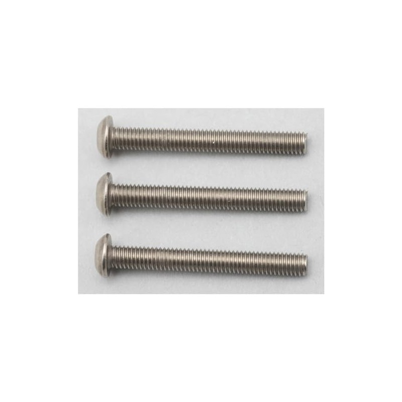 Yokomo ZC-BH325TA M3 x 25 mm BHS Screw, 3 Pieces,