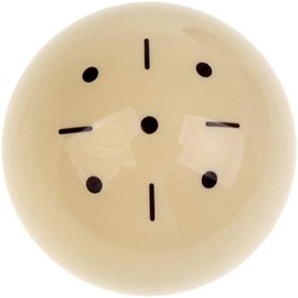 POFET Black Dot Mandun Large Billiard Practice Training Cue Ball