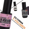 Gel Rubber Monarca, Para Uñas 14ml, Mc Nails, Color A