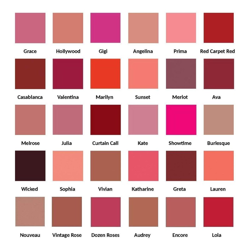 Jolie Luxury Matte Lipstick - Hydrating Creamy Formula, Paraben Free