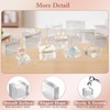 SAMYUCHO Acrylic Base 20 Pieces Acrylic Blocks for Display 1