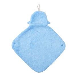 Libuhahato 17814-61 Pocket Towel, Animal Pucking Towel, Dolphin (Total Length: Approx. 11.8 inches (30 cm), Absorbent, Quick Drying, Soft