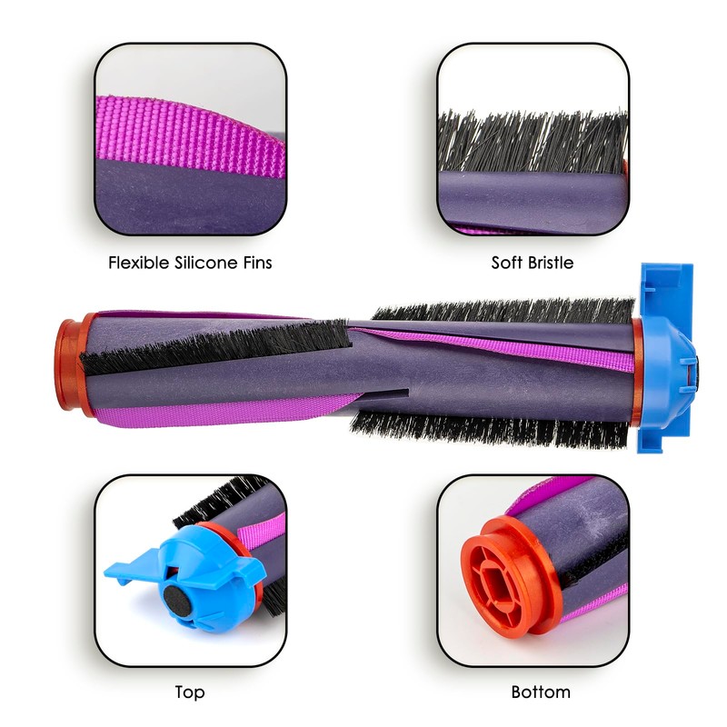 (2 Pack) RV2820ZECA Replacement Roller Brushes Compatible With Shark RV2820ZECA