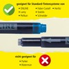 Online Combination Fountain Pen Cartridges, Universal Cartridges Compatible with All