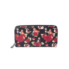 Loungefly Nightmare Before Christmas Jack Sally Wallet Zip Around Clutch