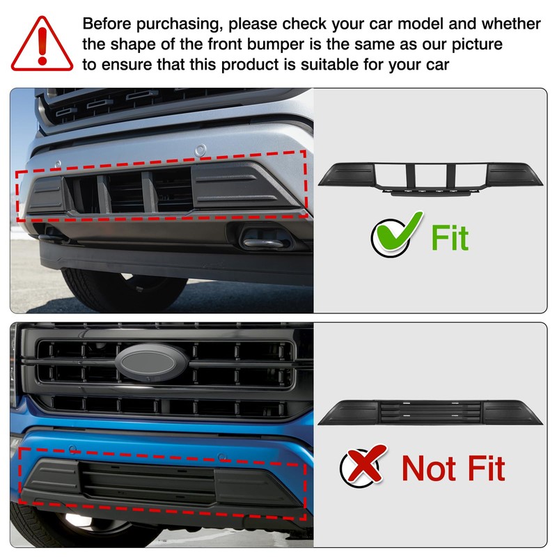 TOP-MAX License Plate Frame Compatible with 2021-2023 Ford F150 2.7L
