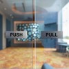 All Quality Classic Horizontal Push Pull Door Signs - Easy