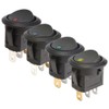 Mintice™ 20Pcs Car Vehicle Truck Rocker Toggle LED Switch Blue