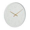 Deco 79 Metal Decorative Wall Clock Round Wall Clock for