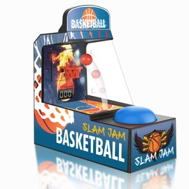 Golden Security Mini Basketball Games, Basketball Toys, Tabletop Basketball Game for Kids and Adults, Desk Games for Office for Adult to Reduce Stress, Basketball Gifts for Boys 8-12 (Blue)