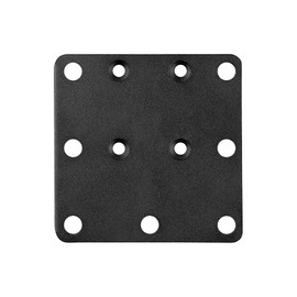 ARKON Mounts SP92AMPSPLATE Square Mounting Backer Plate Adapter with 4-Hole AMPS Drill-Base Pattern