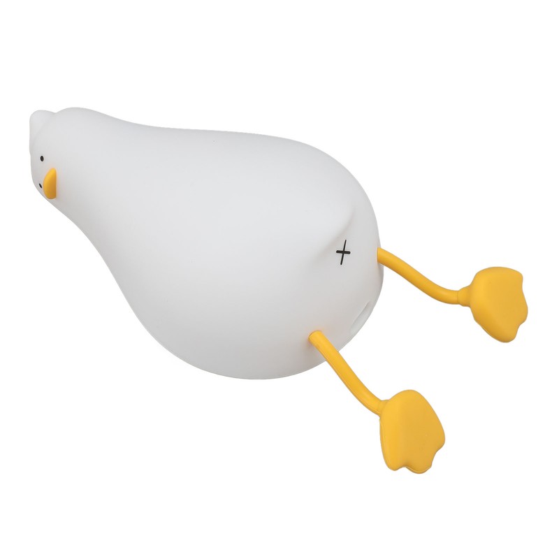 Duck Sleep Lamp Silicone Cute Animal Shaped USB Rechargeable Mini