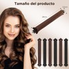 EAHSAP 6PCS Rizadores de Cabello Sin Calor, rulos para cabello