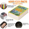 Facts Book Safe with Combination Lock Secrect Hidden Safe,Diversion Book