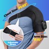 Cordless Heated Shoulder Brace, Heated Shoulder Wrap, Shoulder Heating Pad