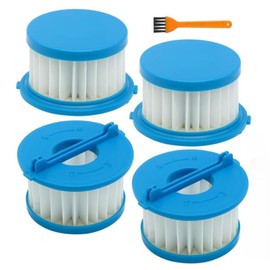 A32F02 HEPA Vacuum Filter Compatible with Ryobi PCL702 PCL702B PCL702K Fit Ryobi 18V ONE+ Wet/Dry Hand Vacuum Filter 4 Pack