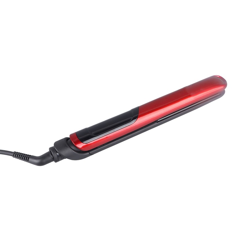 Hair Straightener Ceramic Digital Temperature Display Hair Curling Straightener Iron